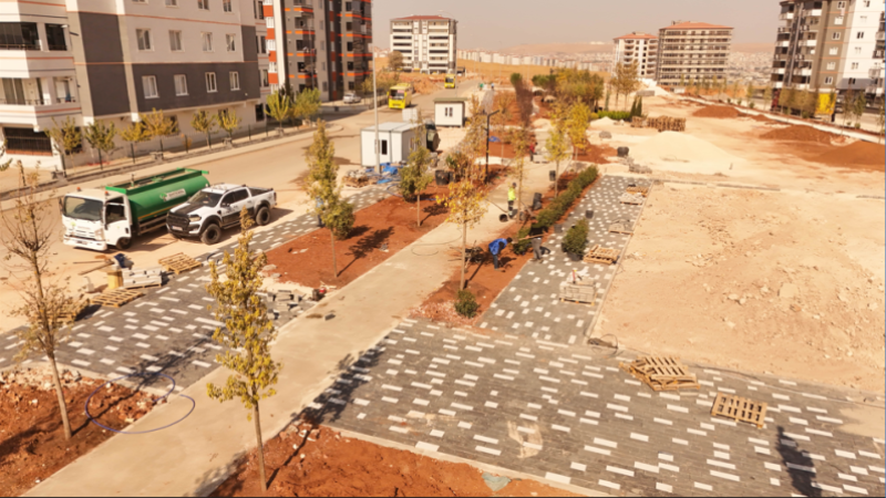  ŞEHİTKAMİL’DEN SACIR’A YENİ PARK